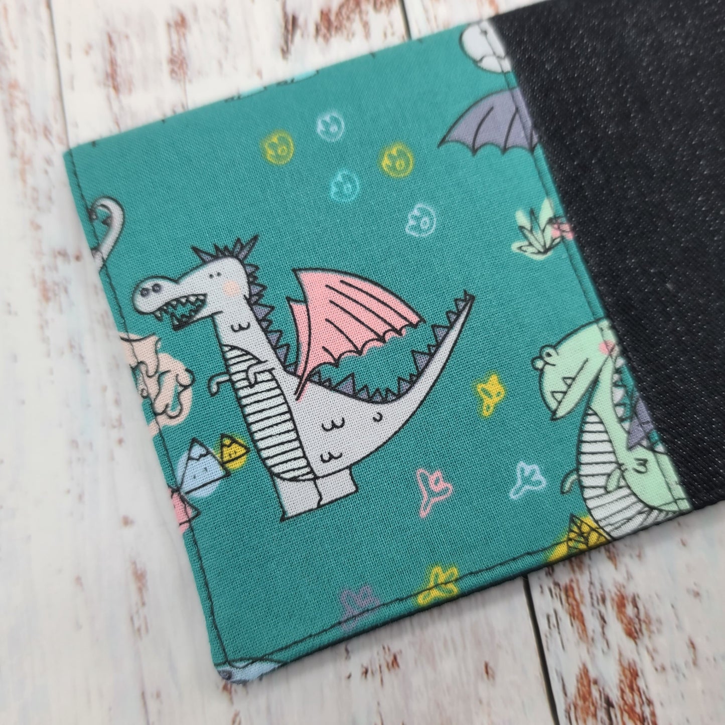 Protège-carnet de santé - Vaccination - Personnalisé - Féérique - Dragons