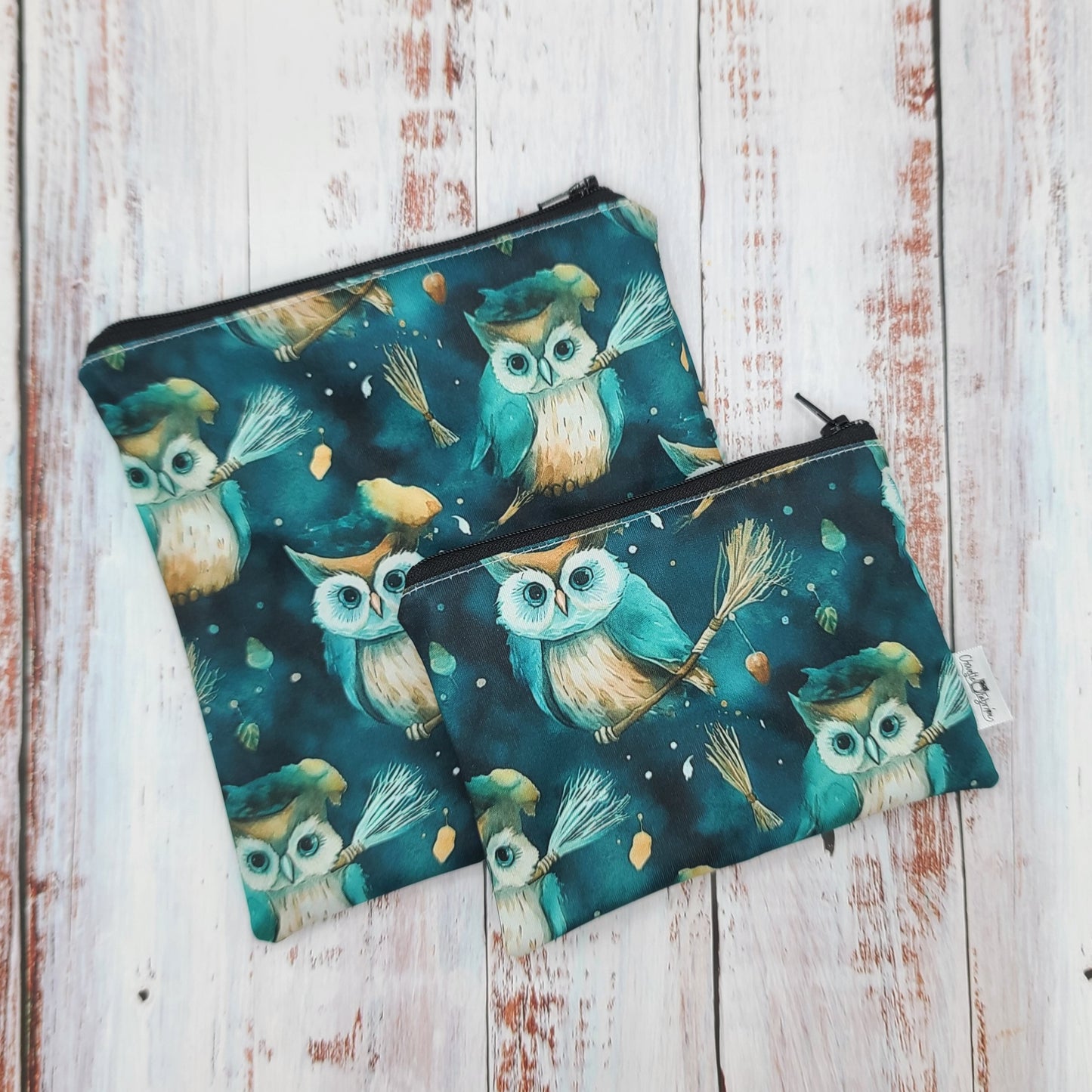 Sac réutilisable pour collation ou sandwich – Animaux - Hiboux magiques
