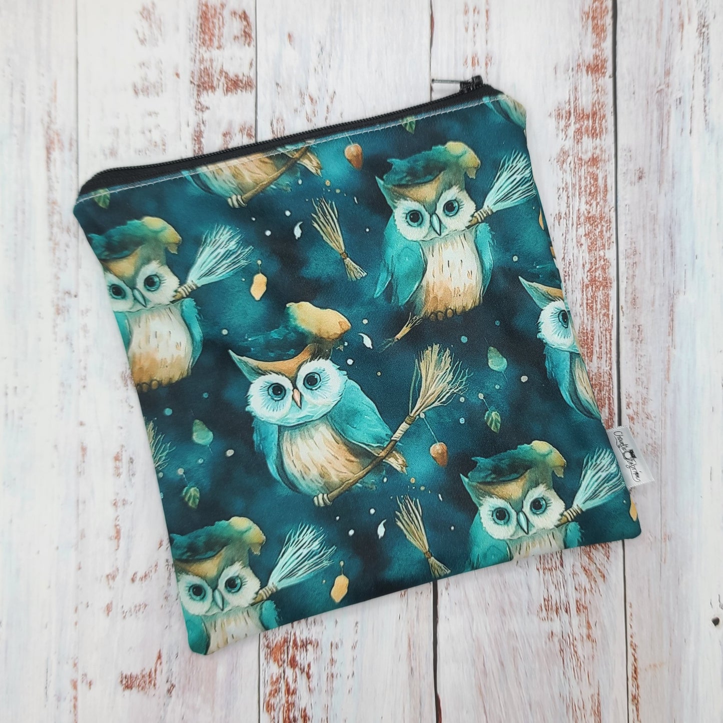 Sac réutilisable pour collation ou sandwich – Animaux - Hiboux magiques