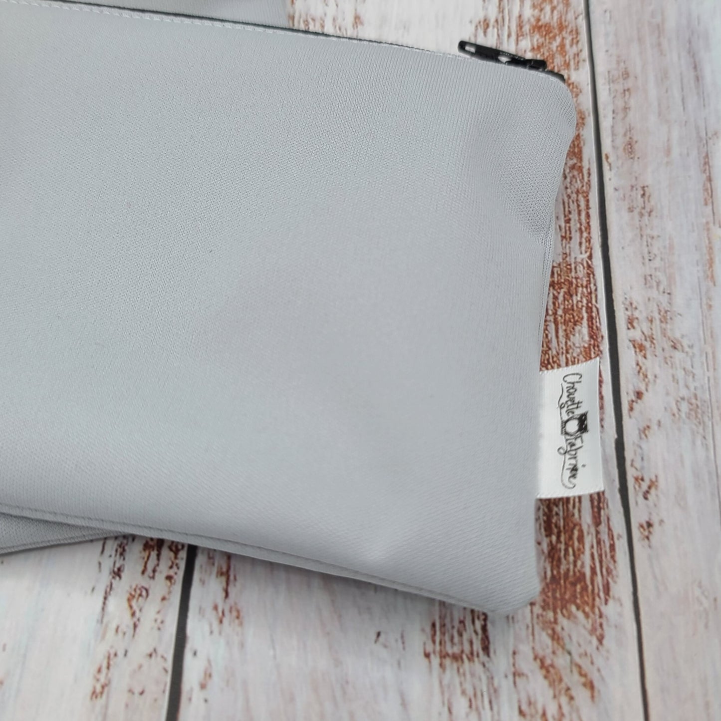 Sac réutilisable pour collation ou sandwich – Gris pâle