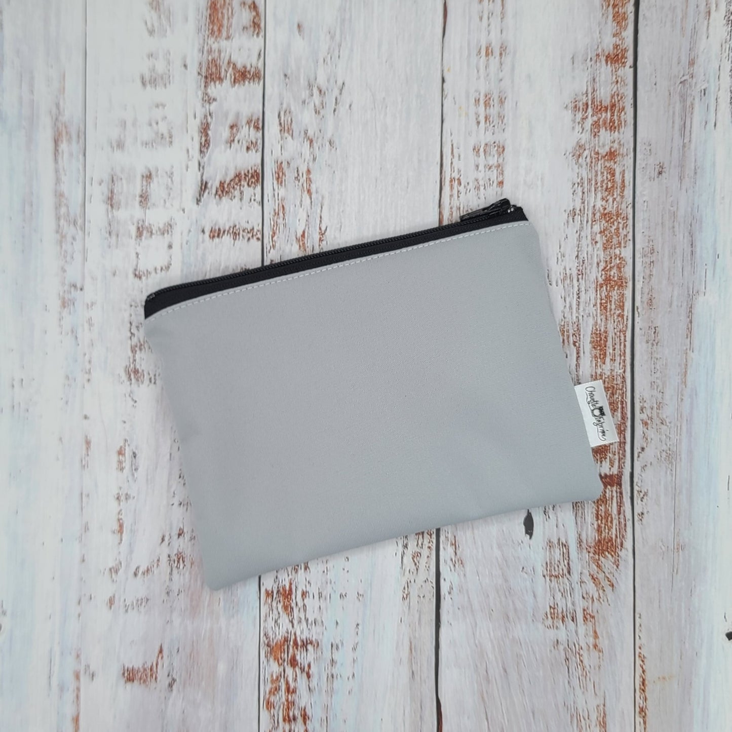 Sac réutilisable pour collation ou sandwich – Gris pâle