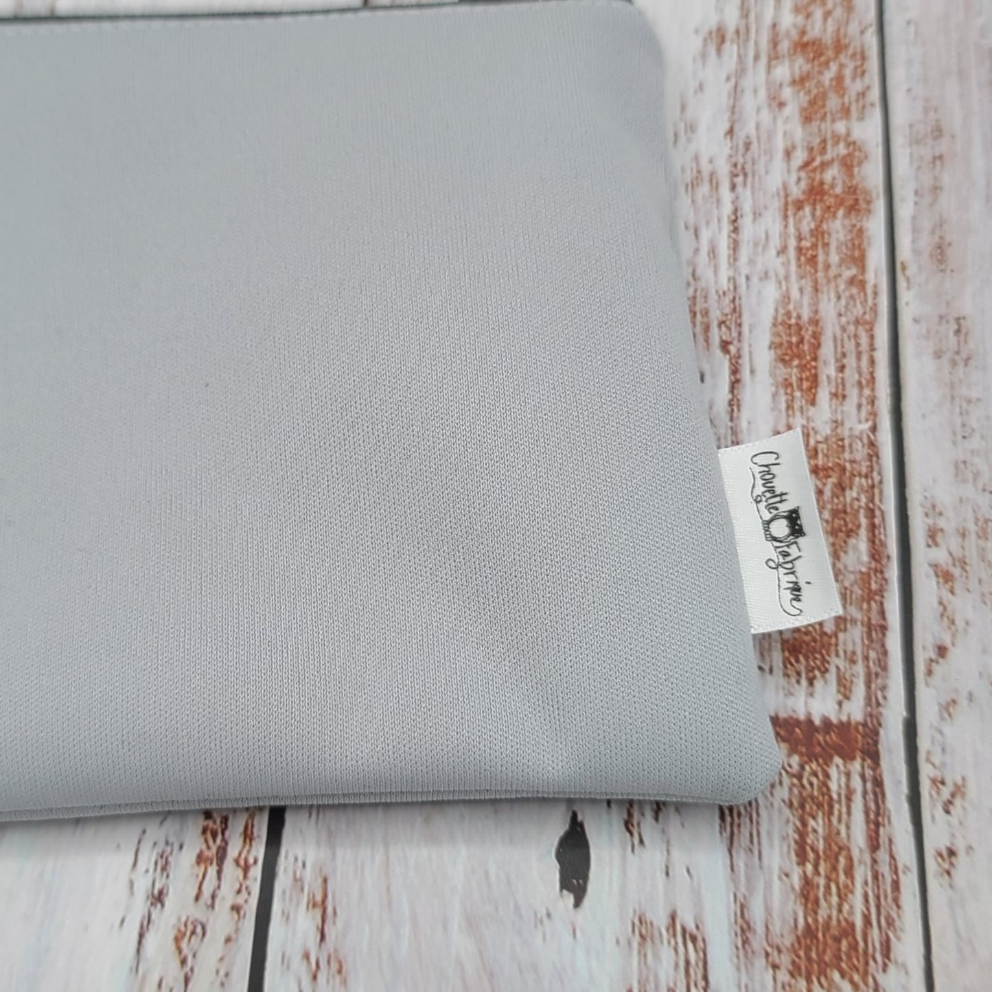 Sac réutilisable pour collation ou sandwich – Gris pâle
