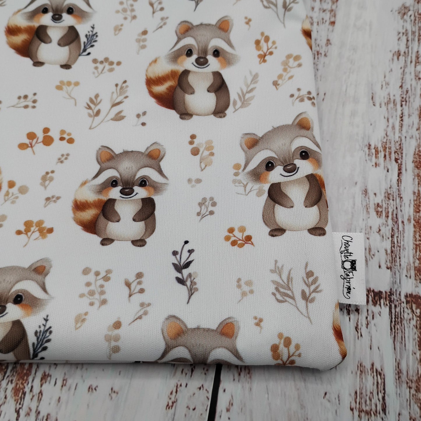 Sac réutilisable pour collation ou sandwich – Animaux – Raton-laveurs Woodland - Raccoon