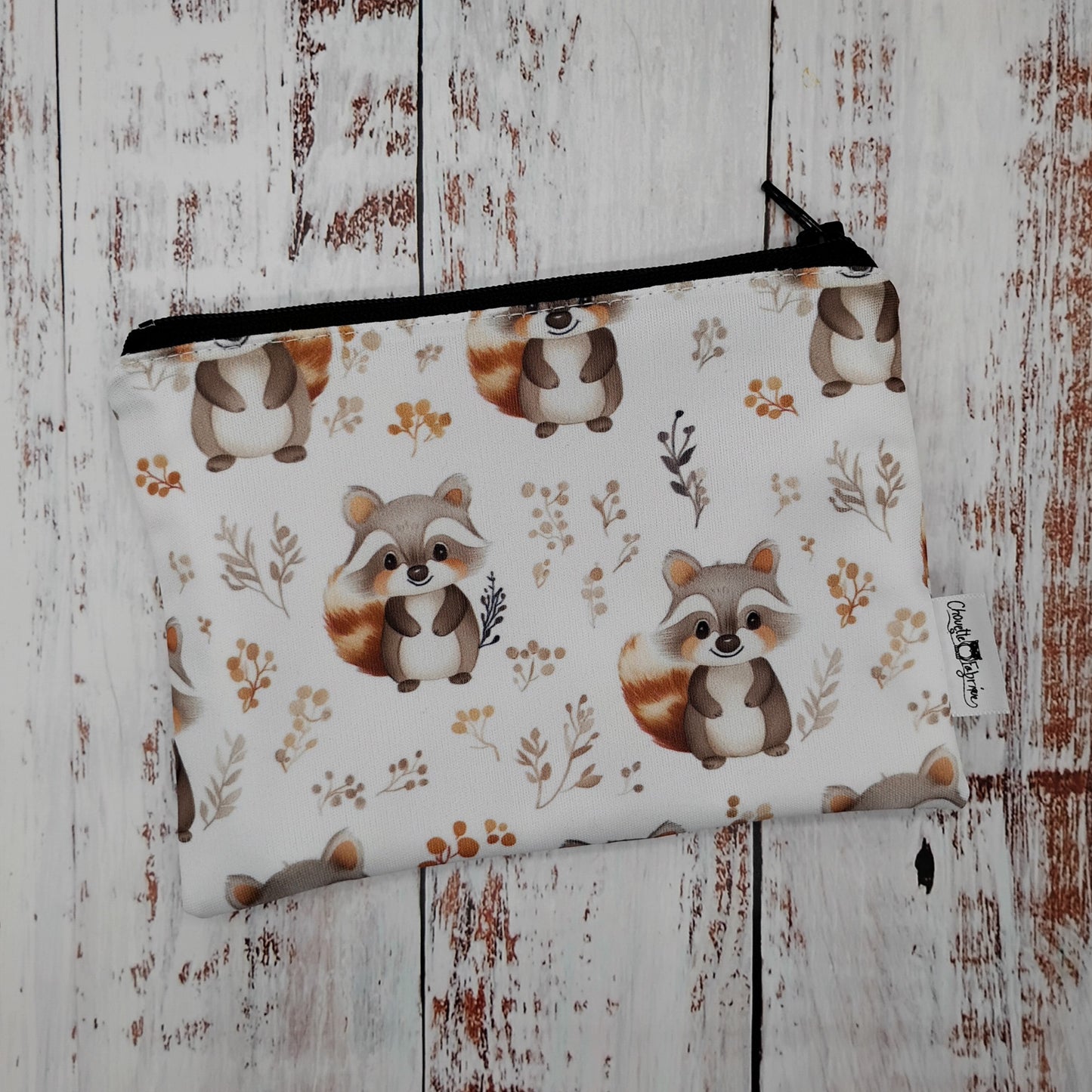 Sac réutilisable pour collation ou sandwich – Animaux – Raton-laveurs Woodland - Raccoon