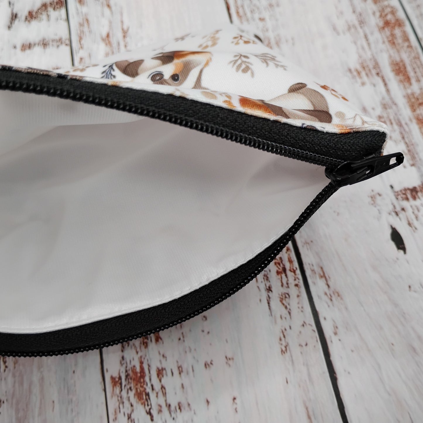Sac réutilisable pour collation ou sandwich – Animaux – Raton-laveurs Woodland - Raccoon