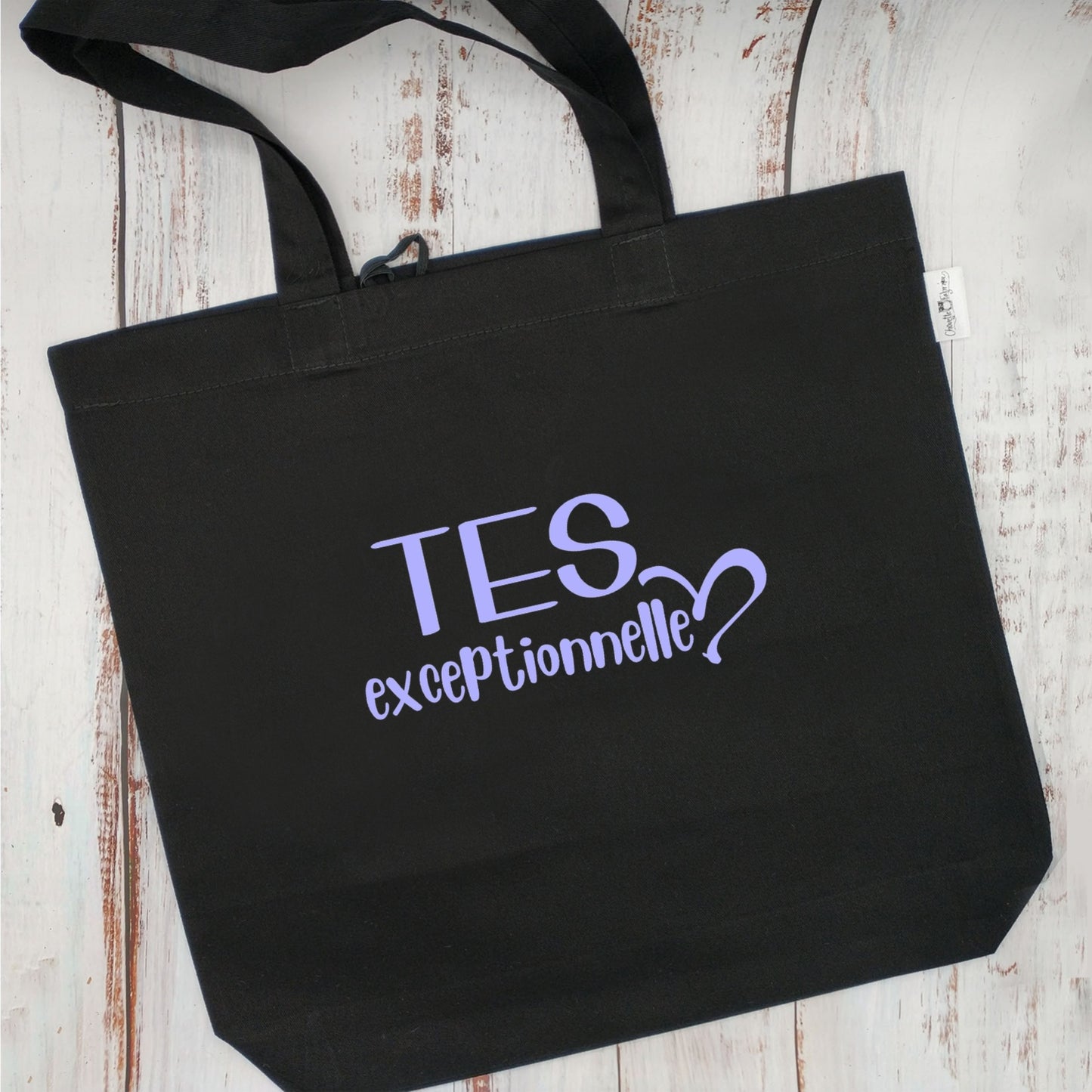 (CHOIX COULEURS & PROFESSION) Sac d'épicerie / Sac fourre-tout réutilisable et lavable - TES (ou autre) exceptionnelle - (Qui se roule pour le rangement) - v2