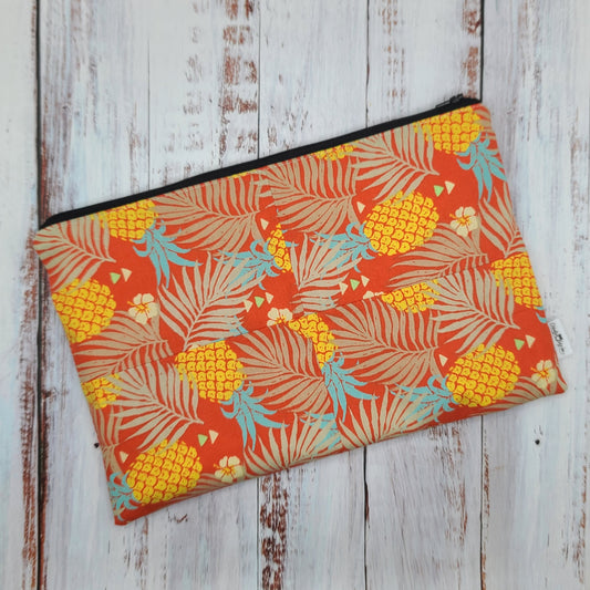 Sac réutilisable format LIVRE (8 x 12 pouces)  - Ananas