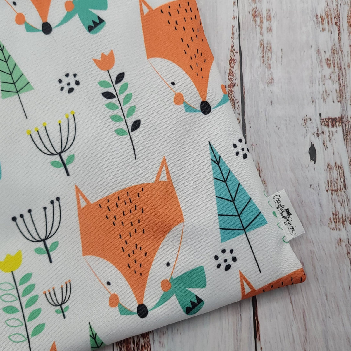 Sac réutilisable pour collation ou sandwich – Animaux - Renards & Arbres