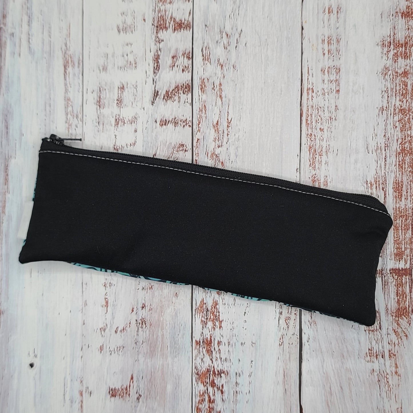 Pochette à ustensiles, brosse à dents, etc. - Sac réutilisable, lavable et imperméable - Vagues