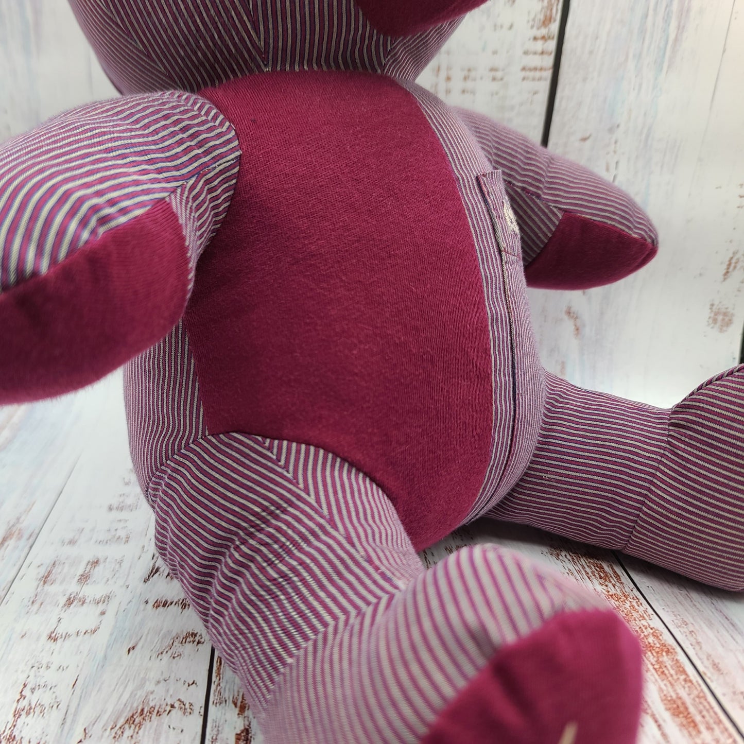 Peluche - Toutou - Ourson (15") - Souvenirs / Mémoires (Possibilité de LESTER la peluche au poids de naissance) LESTAGE
