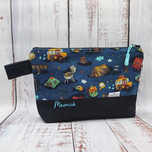 Trousse de voyage - Sac à cosmétiques/maquillage - Étui à crayons - Randonnée / Camp de vacances