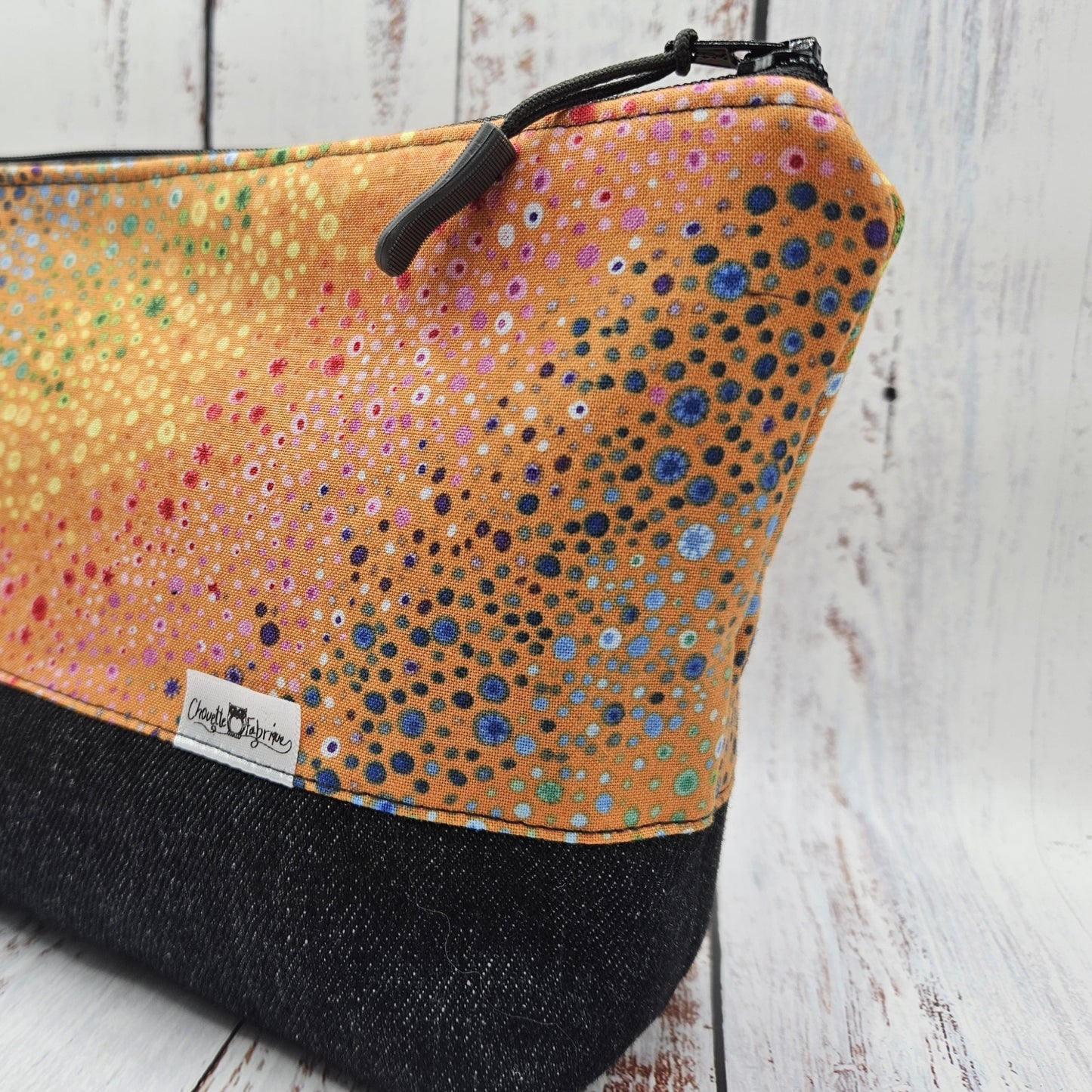Trousse de voyage - Sac à cosmétiques/maquillage - Étui à crayons - Bulles multicouleurs