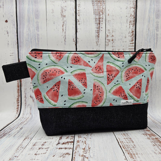 Trousse de voyage - Sac à cosmétiques/maquillage - Étui à crayons - Melon d'eau