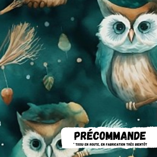 Sac réutilisable pour collation ou sandwich – Animaux - Hiboux magiques