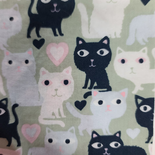 Protège-carnet de santé - Vaccination - Personnalisé - Animaux - Chats & Coeurs