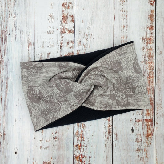 Bandeau (POLAR) - ENFANT - Printemps/Automne/Hiver – Hiboux