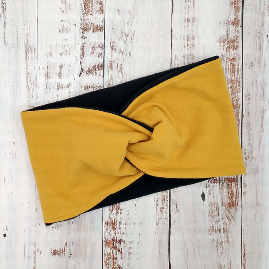 Bandeau (POLAR) - ENFANT - Printemps/Automne/Hiver – Moutarde