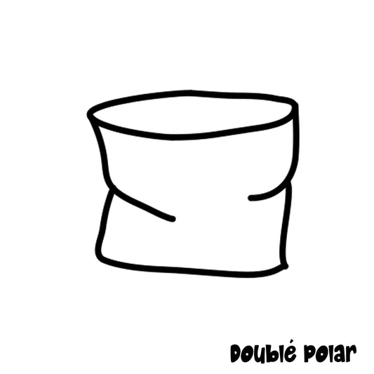ENFANT - Cache-Cou (POLAR) Hiver – Tissu au choix