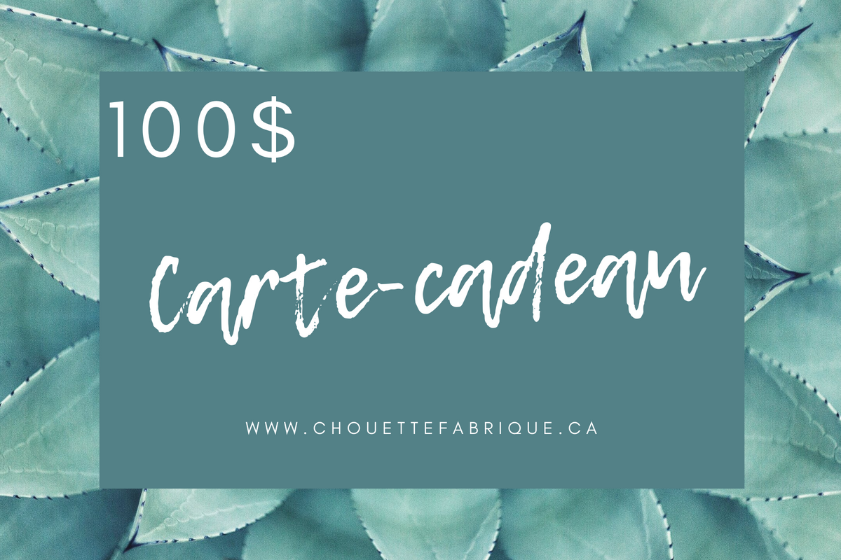 Carte-Cadeau (Feuillages)