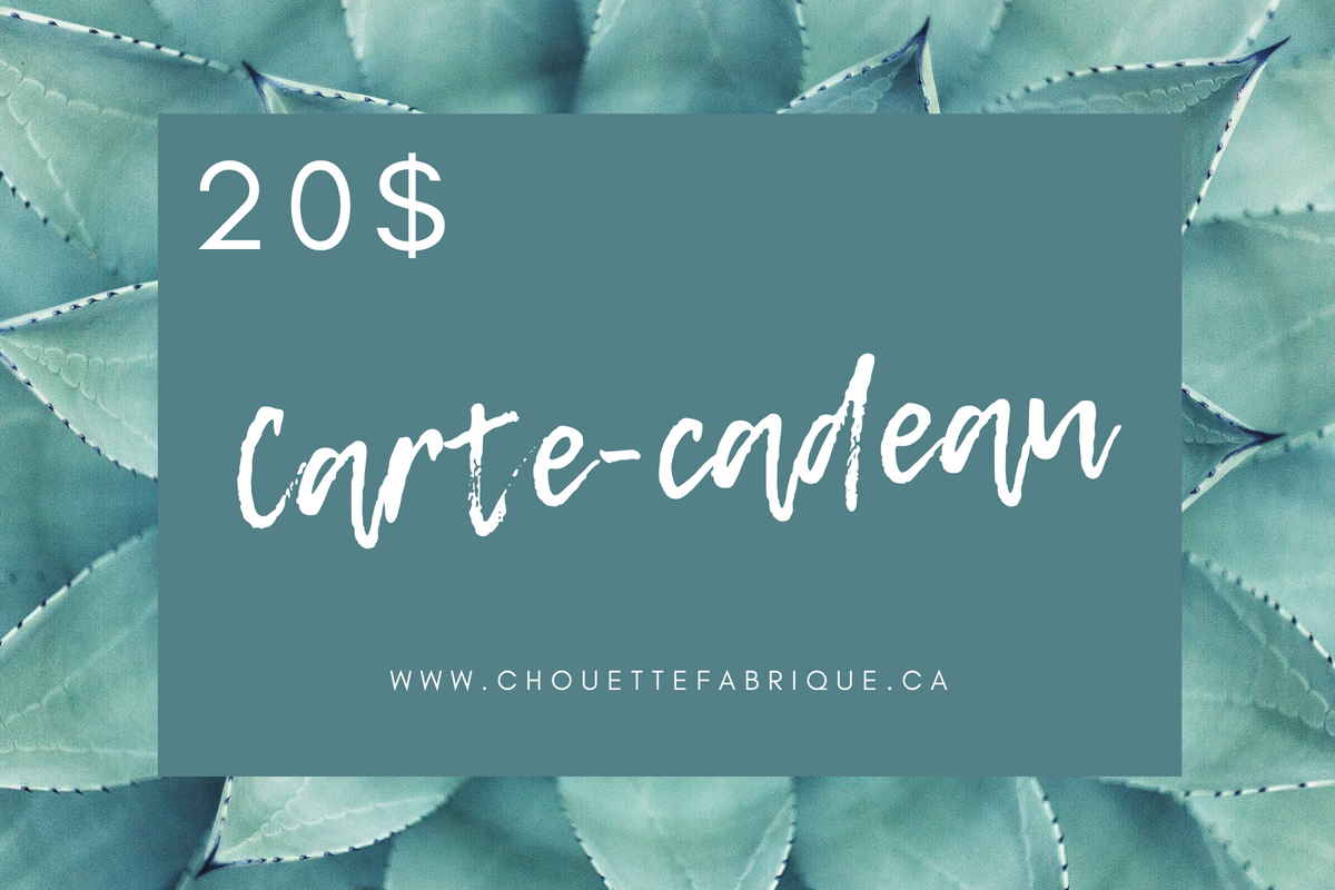 Carte-Cadeau (Feuillages)
