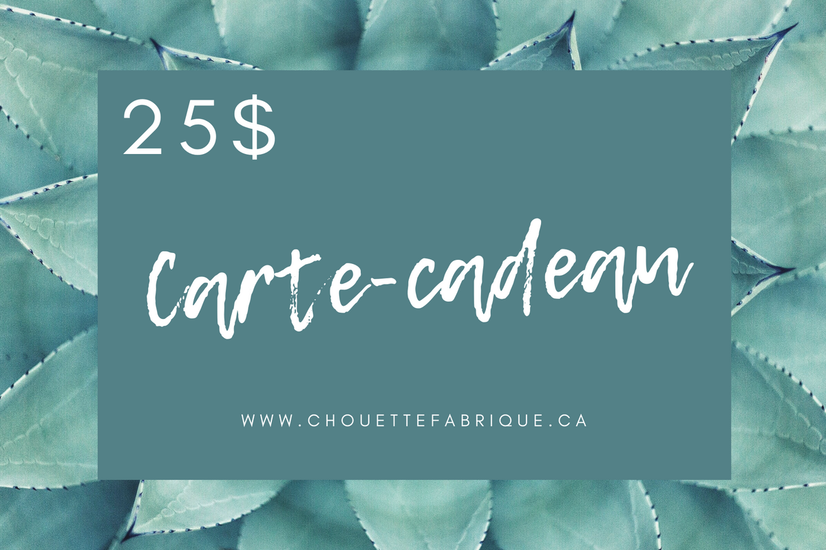 Carte-Cadeau (Feuillages)