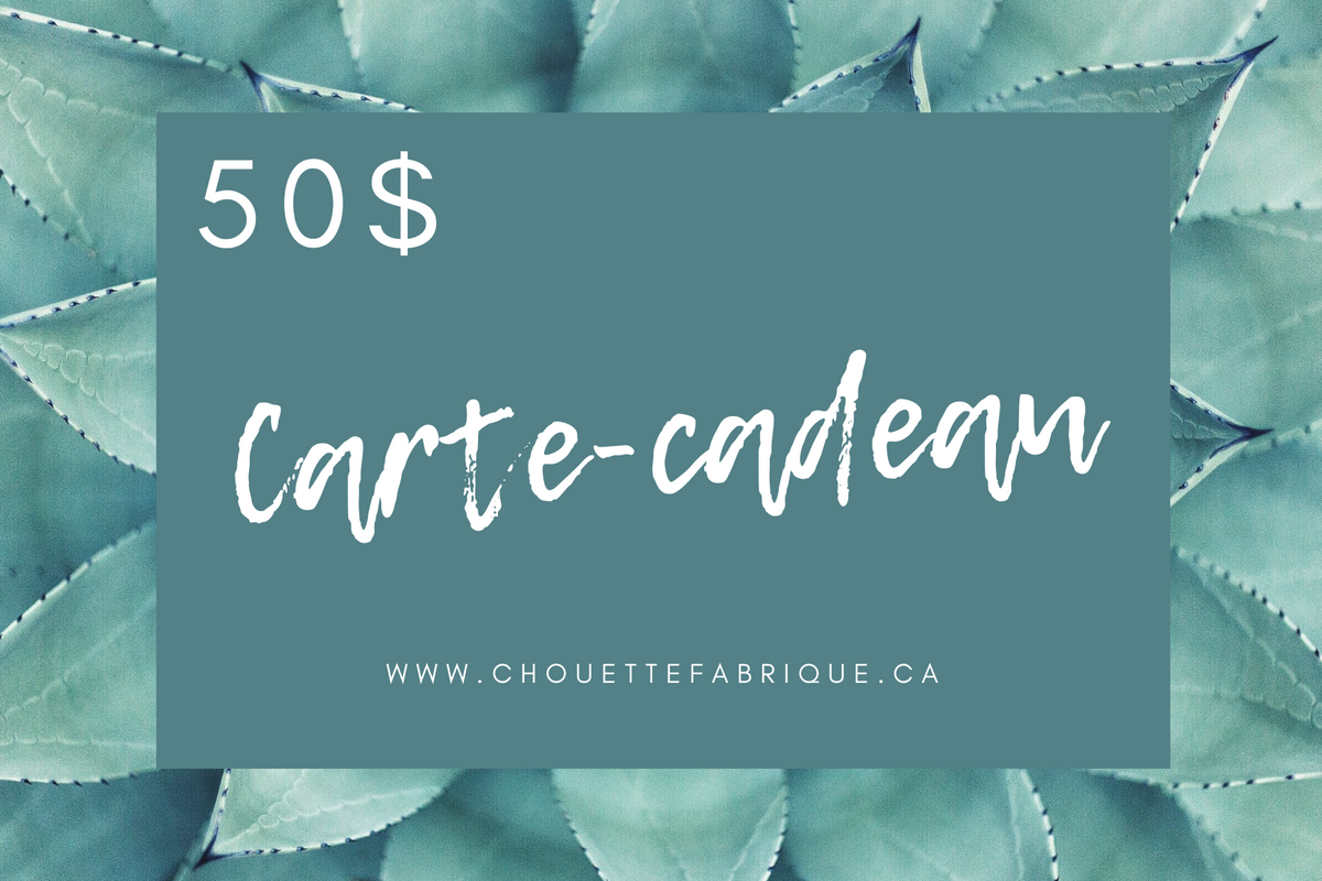 Carte-Cadeau (Feuillages)