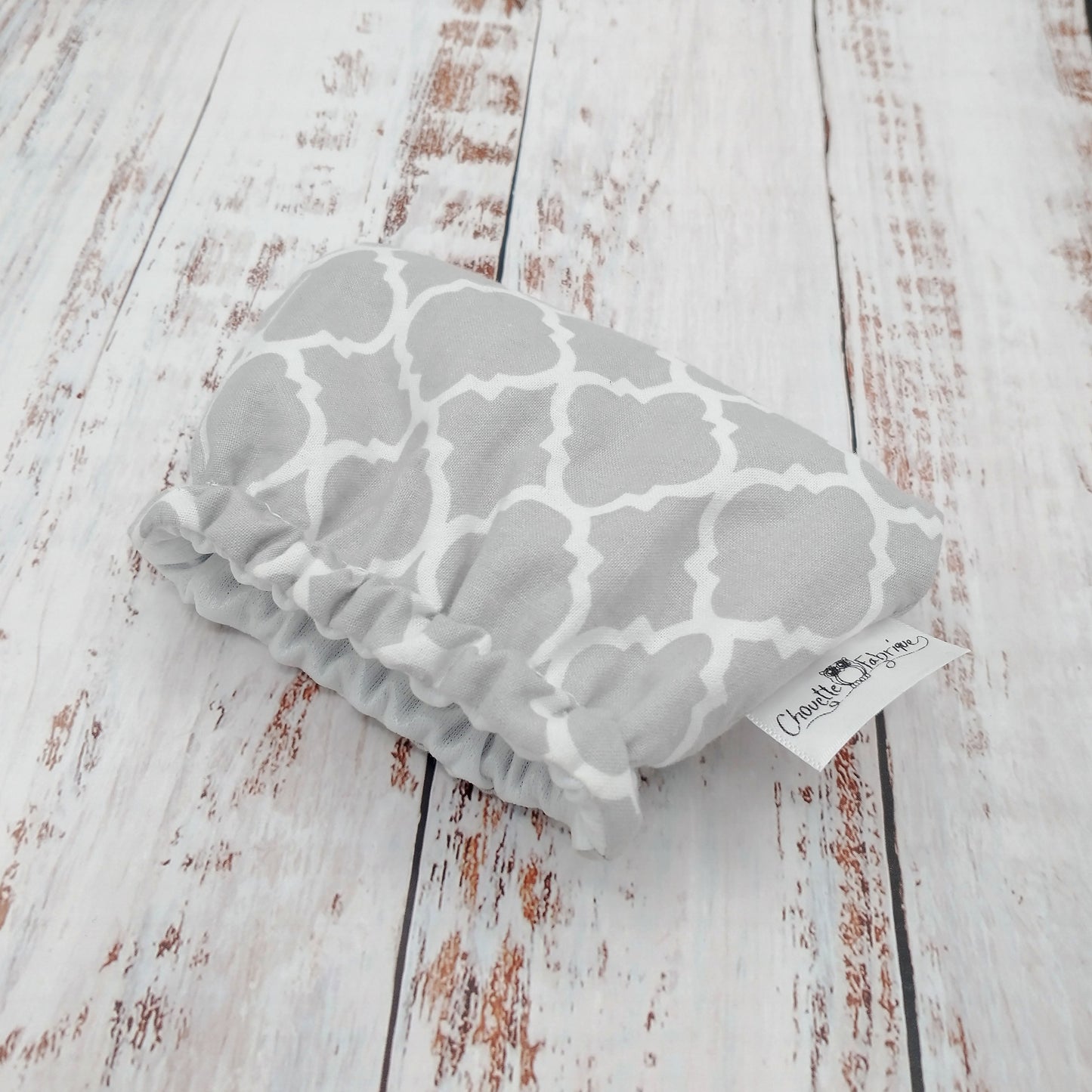 Protège fromage / Couvre fromage Réutilisable - Remplace pellicule de plastique – Motifs gris et blanc