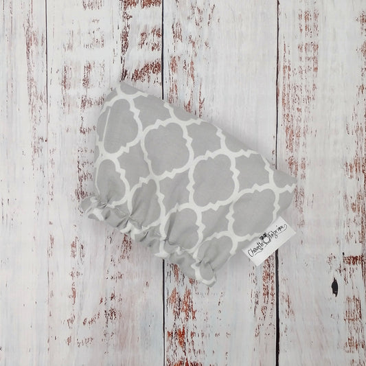 Protège fromage / Couvre fromage Réutilisable - Remplace pellicule de plastique – Motifs gris et blanc