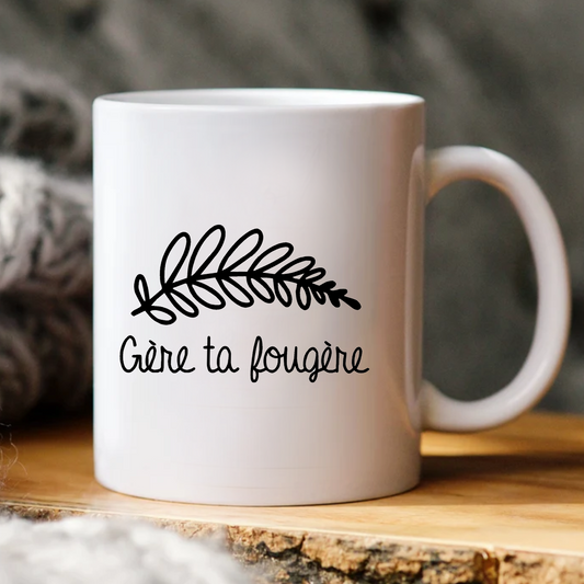 Décalque de vinyle - Gère ta fougère