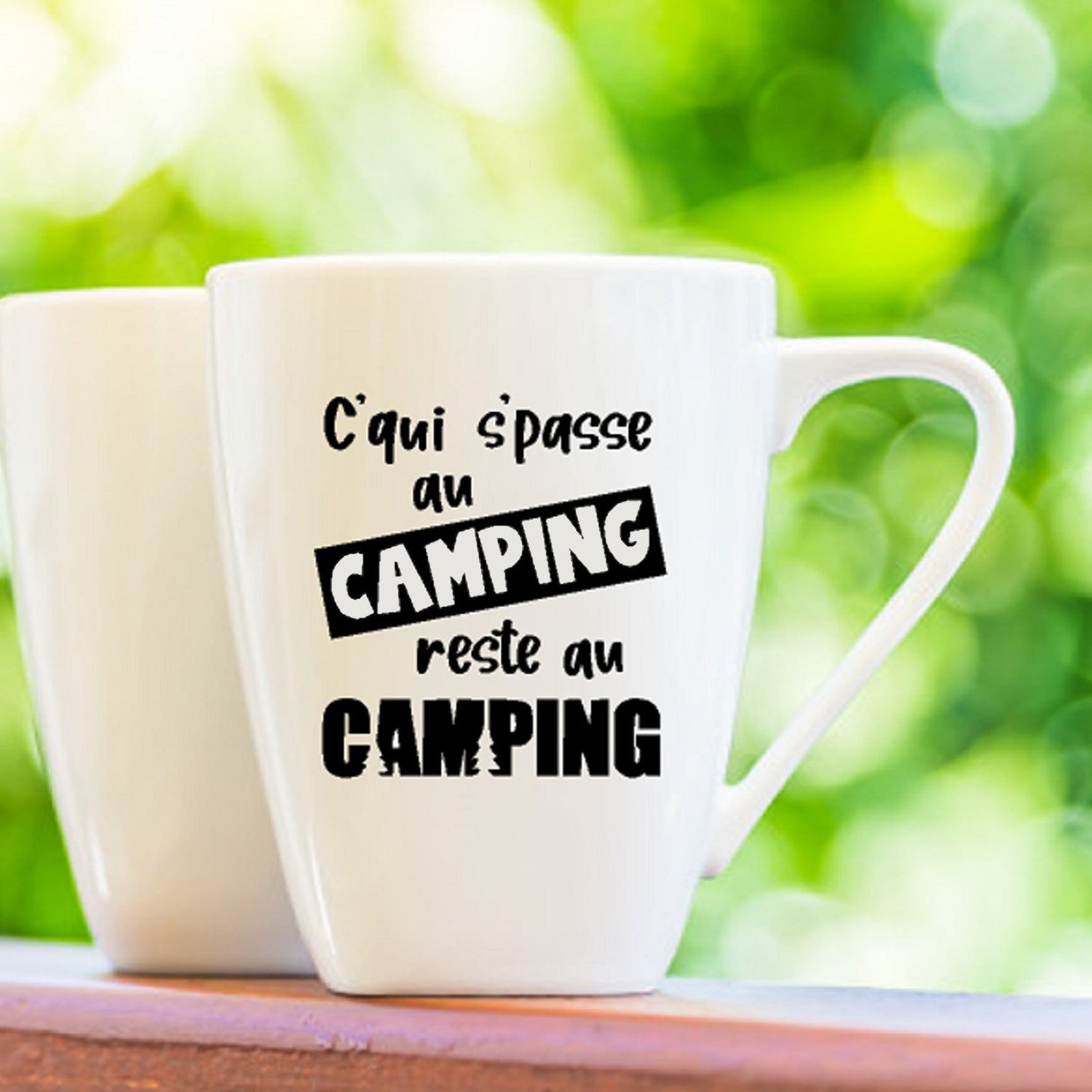 La tasse de camping à personnaliser, le must have de l'hiver 