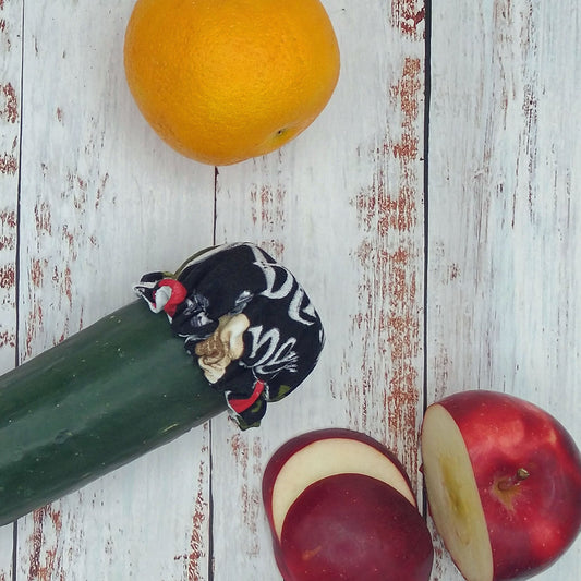 Couvre-Légumes Réutilisables - Remplace pellicule de plastique – Collection Huiles et vinaigres