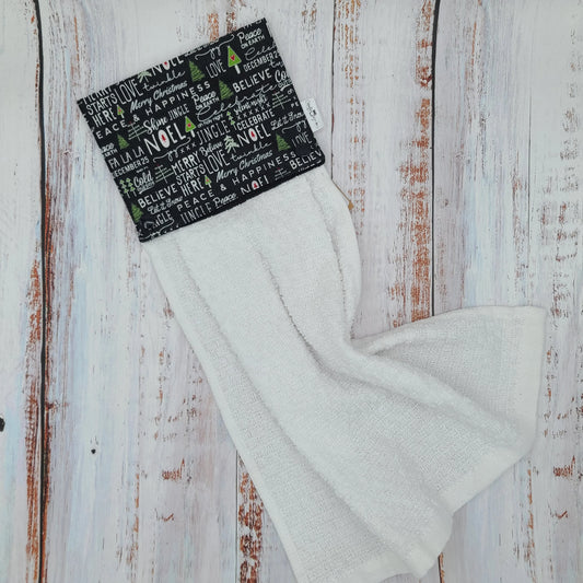 Essuie-mains - Serviette à mains - Cuisine/VR(Camping) - Serviette blanche - Noël