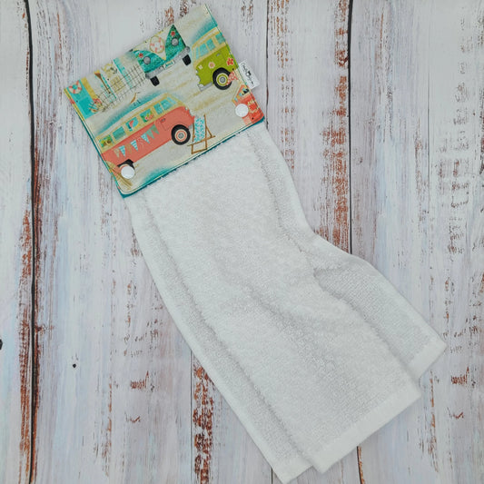 Essuie-mains - Serviette à mains - Cuisine/VR(Camping) - Serviette blanche - VanLife