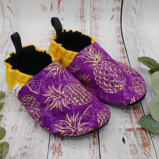 Pantoufles - Adultes - Ananas/Jaune