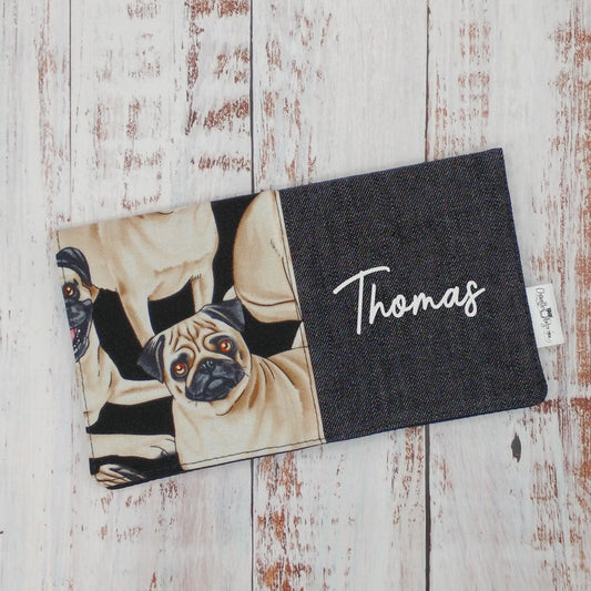 Protège-carnet de santé - Vaccination - Personnalisé - Animaux - Chien - Pogue