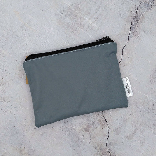 Sac réutilisable pour collation ou sandwich – Gris foncé