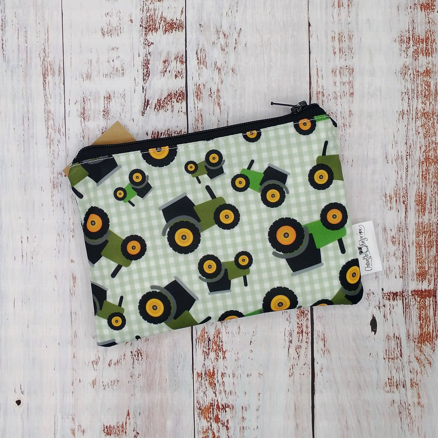 Sac r utilisable pour collation ou sandwich Tracteurs