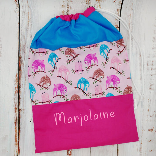 Sac de sport ou à souliers - Personnalisé - Paresseux