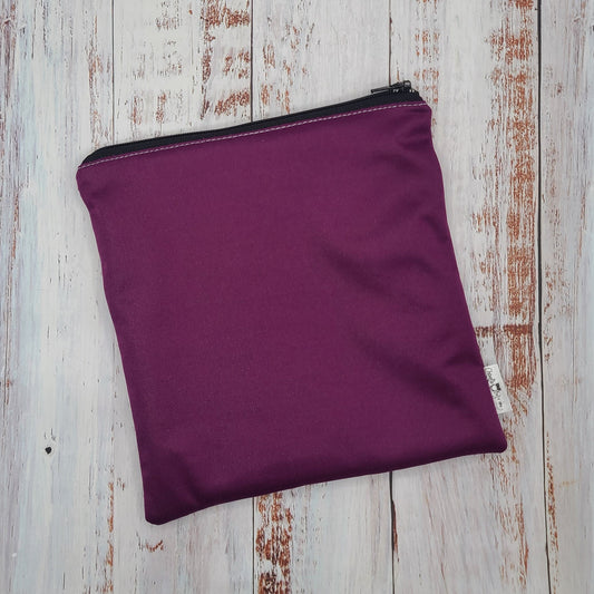 Sac réutilisable pour collation ou sandwich – Violet/Vin