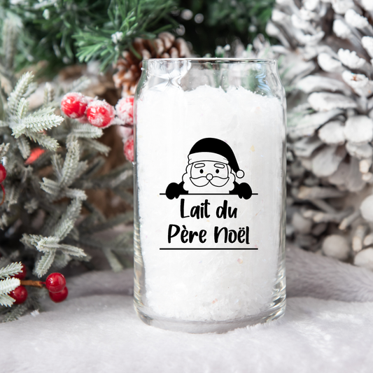 Décalque de vinyle - LAIT DU PÈRE NOËL